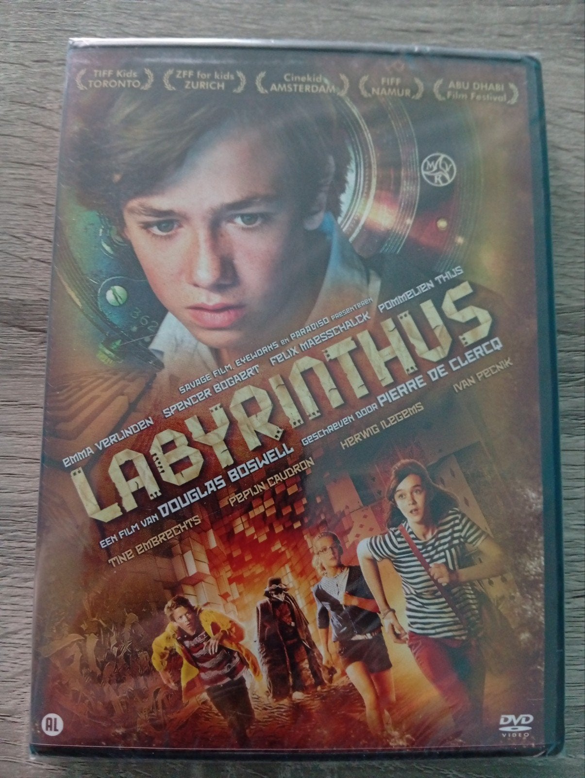 DVD d'aventure Labyrinthus Spencer Bogaert, Enlèvement ou Envoi, Tous les âges, Néerlandais, Néerlandais