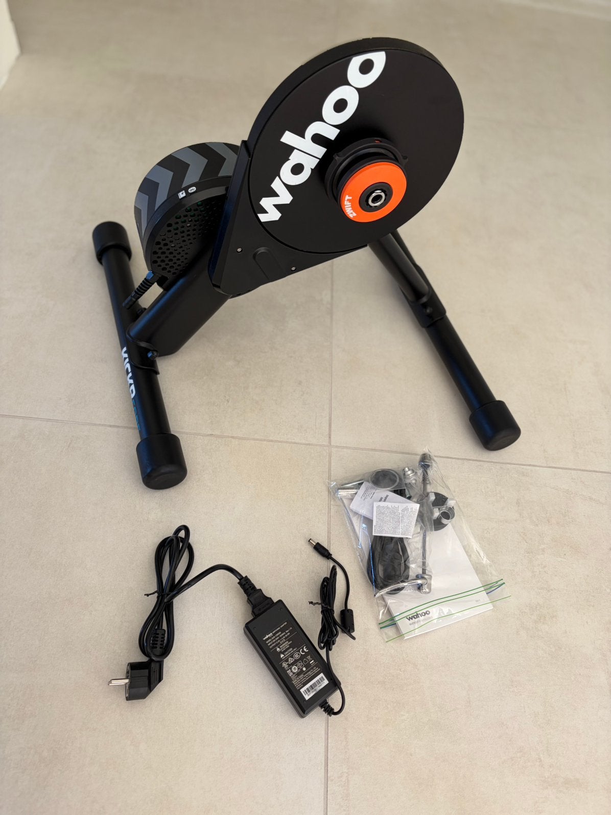 Wahoo Kickr Core met Zwift Cog, Sport en Fitness, Wielrennen, Ophalen, Zo goed als nieuw