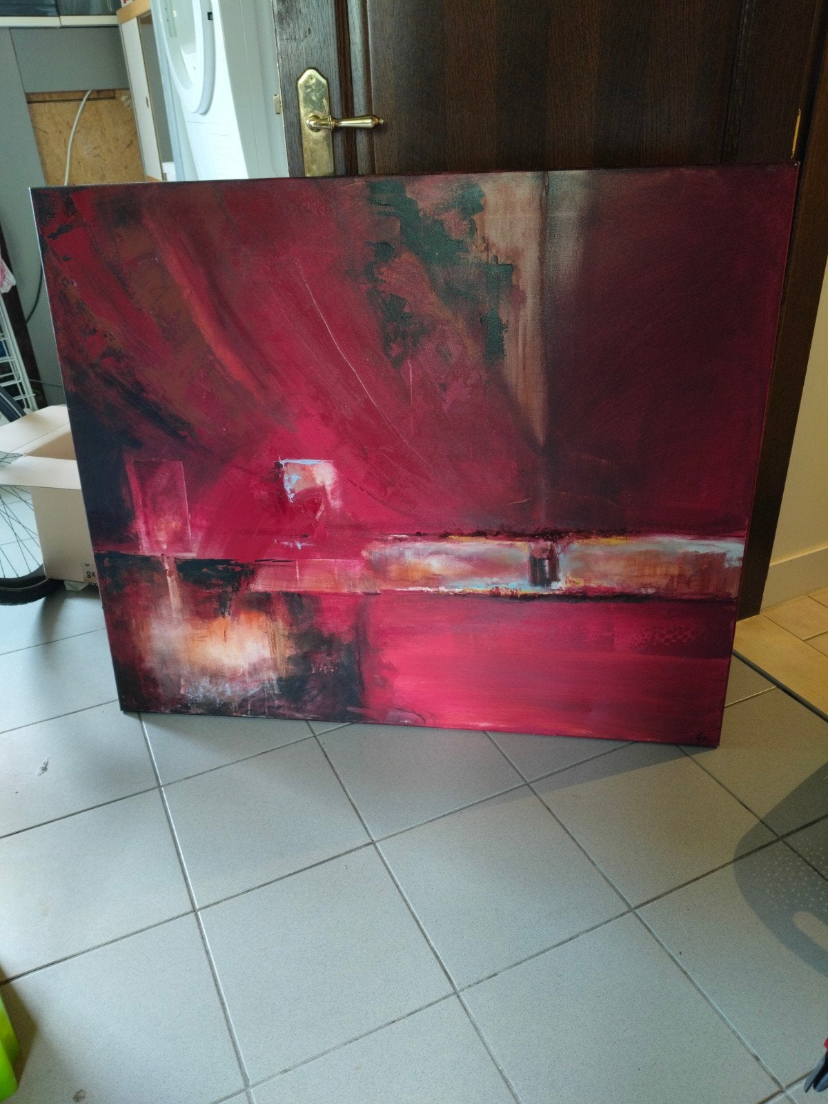 Mooi schilderij, Antiek en Kunst, Ophalen