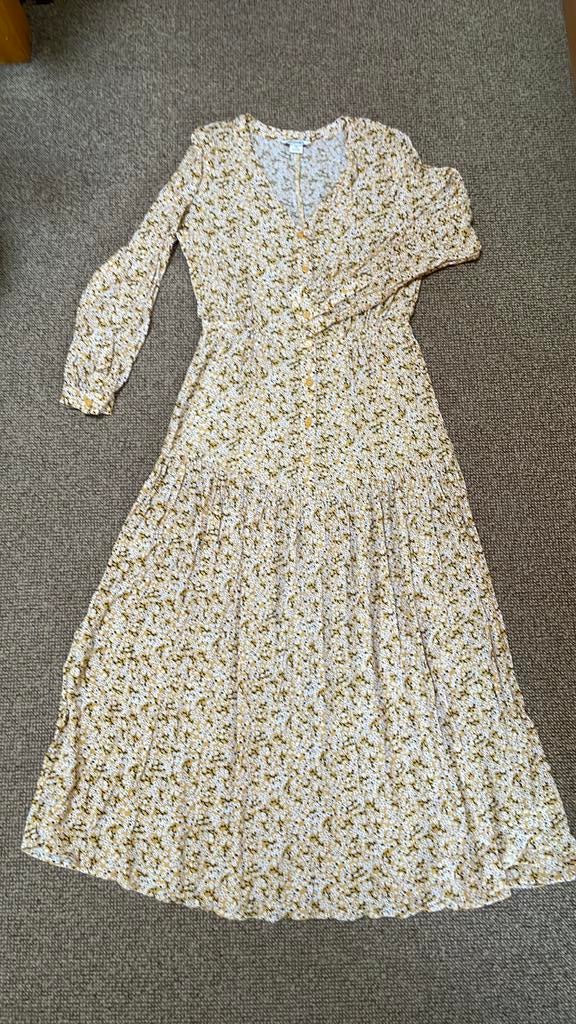 Robe Monkl, Comme neuf, Taille 34 (XS) ou plus petite, Sous le genou, Jaune