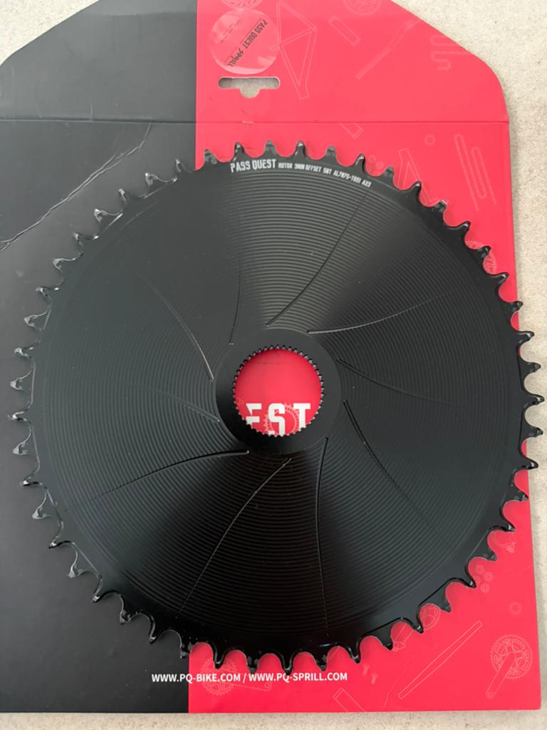 Pass quest 50T chain ring rotor dm 3mm axs, Fietsen en Brommers, Fietsonderdelen, Crankstel of Pedalen, Ophalen of Verzenden, Zo goed als nieuw