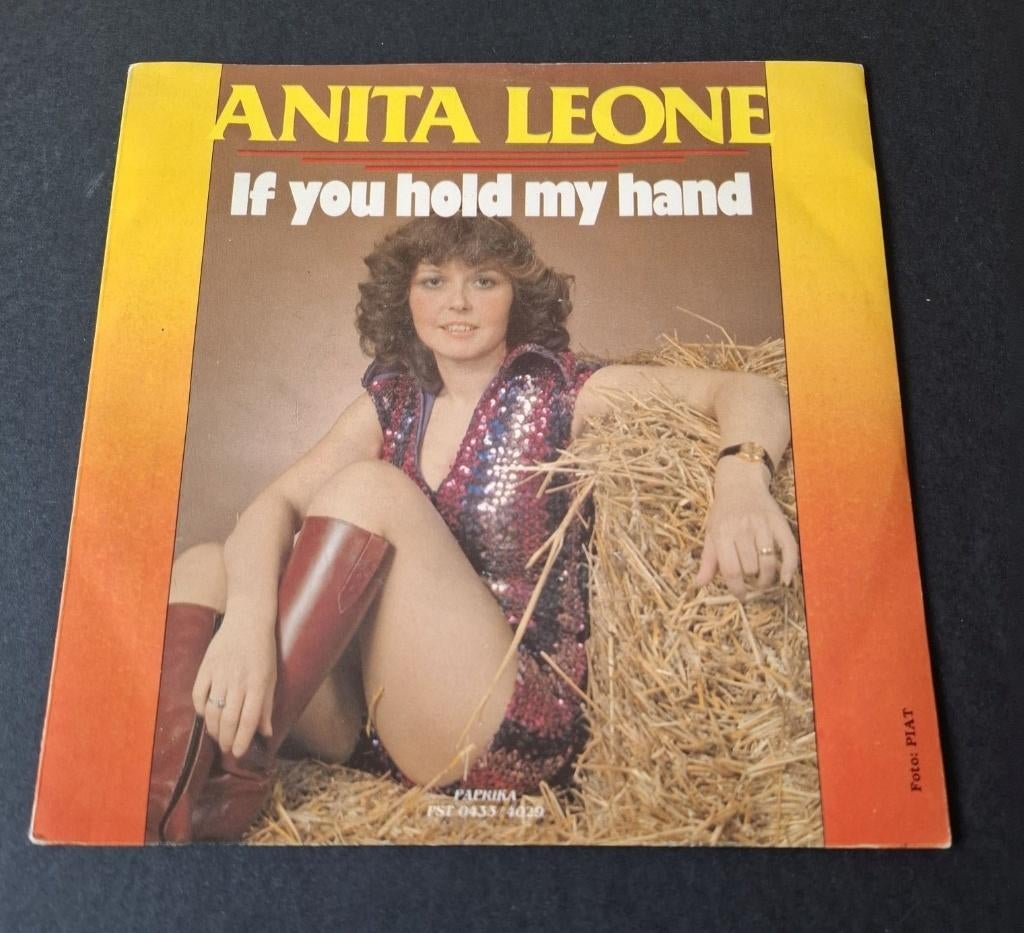 Anita Leone/Ed Garry: "If you hold my hand" (vinyl 45T/7"), Cd's en Dvd's, Vinyl Singles, Gebruikt, 7 inch, Ophalen of Verzenden