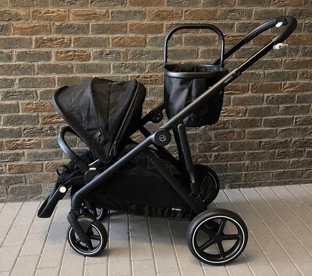 Duo Kinderwagen Cybex Gazelle S Moon Black/Black, Enfants & Bébés, Poussettes & Combinaisons, Comme neuf, Poussette, Enlèvement