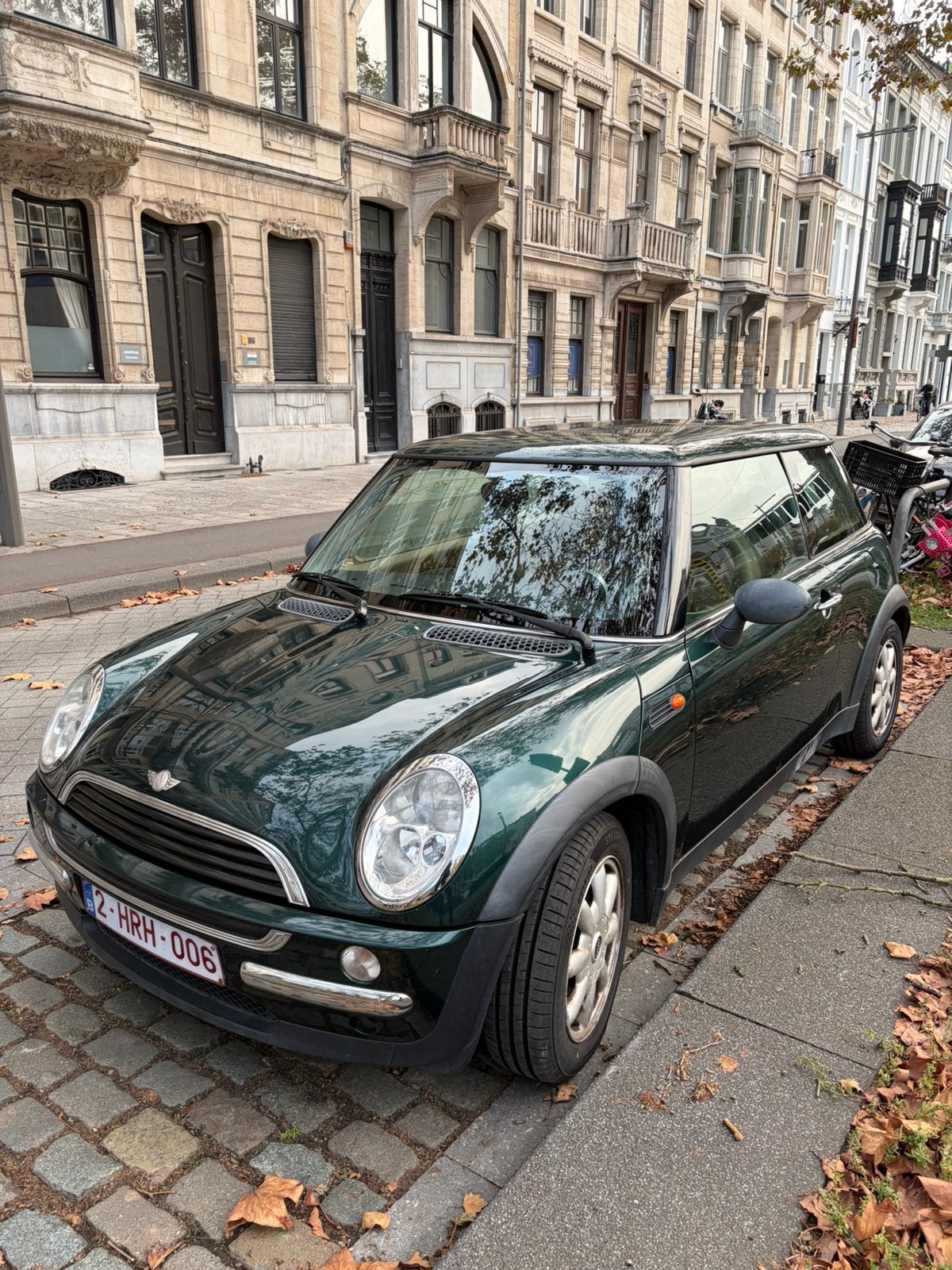 Verzorgde MINI - 2002 - 146k km, Auto's, Leder, Bruin, Handgeschakeld, Particulier
