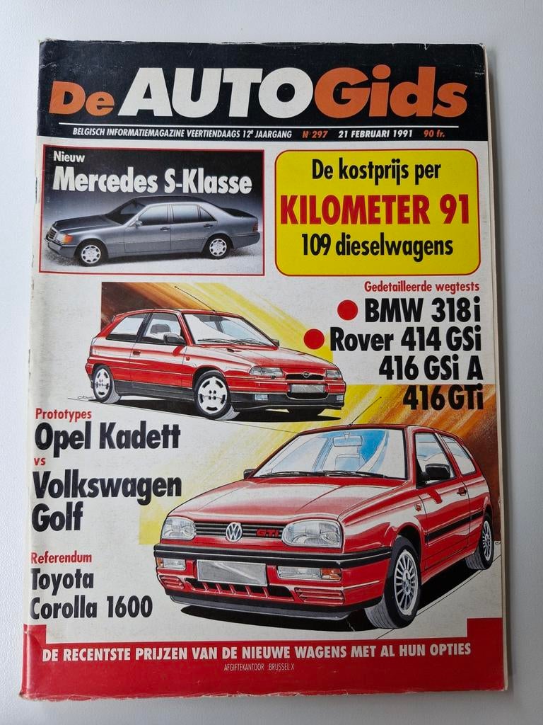 Autogids 297, Enlèvement ou Envoi, Comme neuf