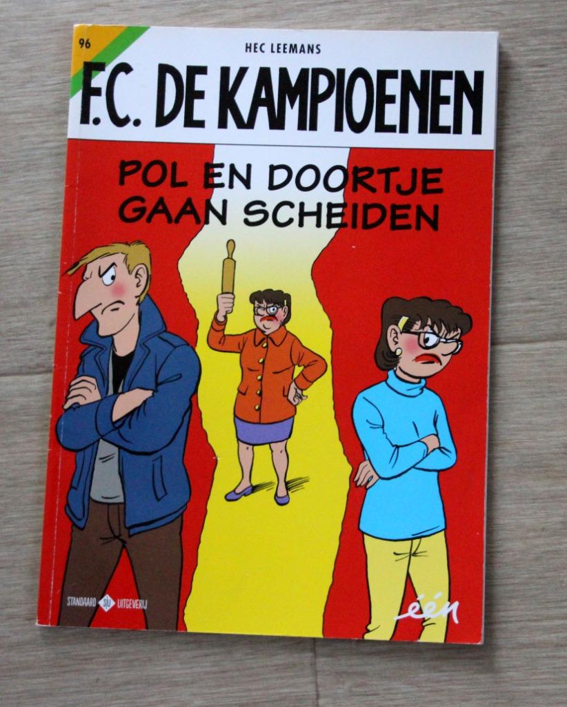 strip FC de Kampioenen Pol en Doortje gaan scheiden, Boeken, Stripverhalen, Zo goed als nieuw, Ophalen of Verzenden