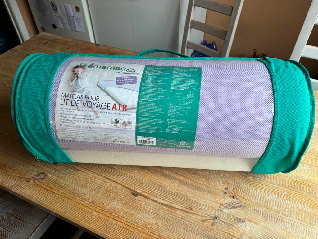 Matelas NEUF pour lit de voyage bébé, Ophalen, Nieuw, Matras