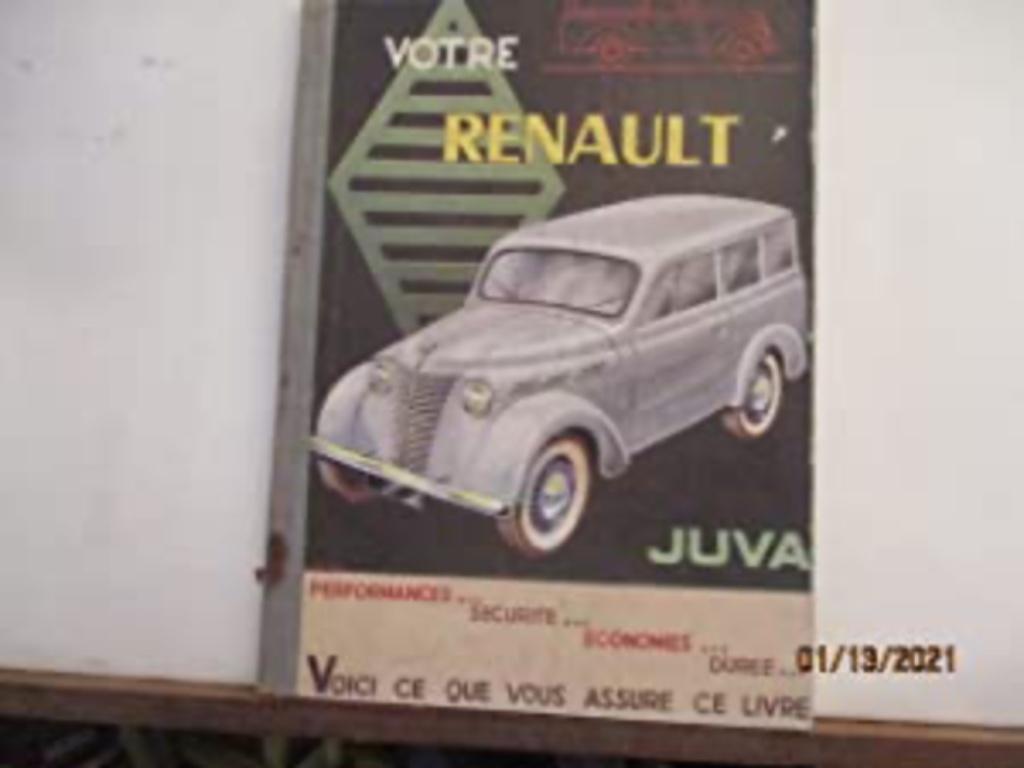 Uw Renault JUVA, 1954, uitgegeven door Editions Pratiques Au, Boeken, Auto's | Boeken, Verzenden, Renault