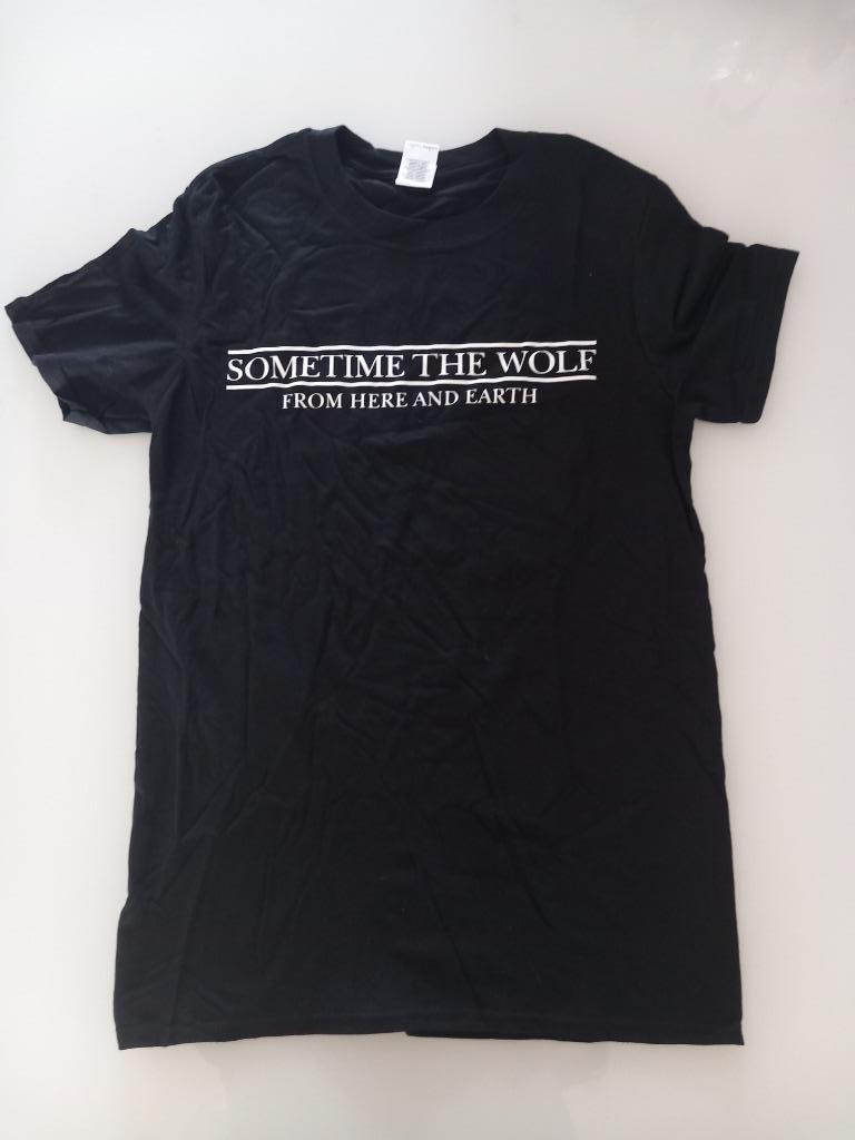 T-shirt Tee Sometime the Wolf Gothic Rock Goth Maat S, Zwart, Nieuw, Ophalen of Verzenden, Korte mouw