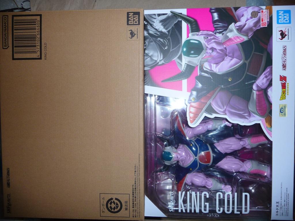 dragonball z sh figuarts king cold japan vers neuf, Ophalen of Verzenden, Nieuw