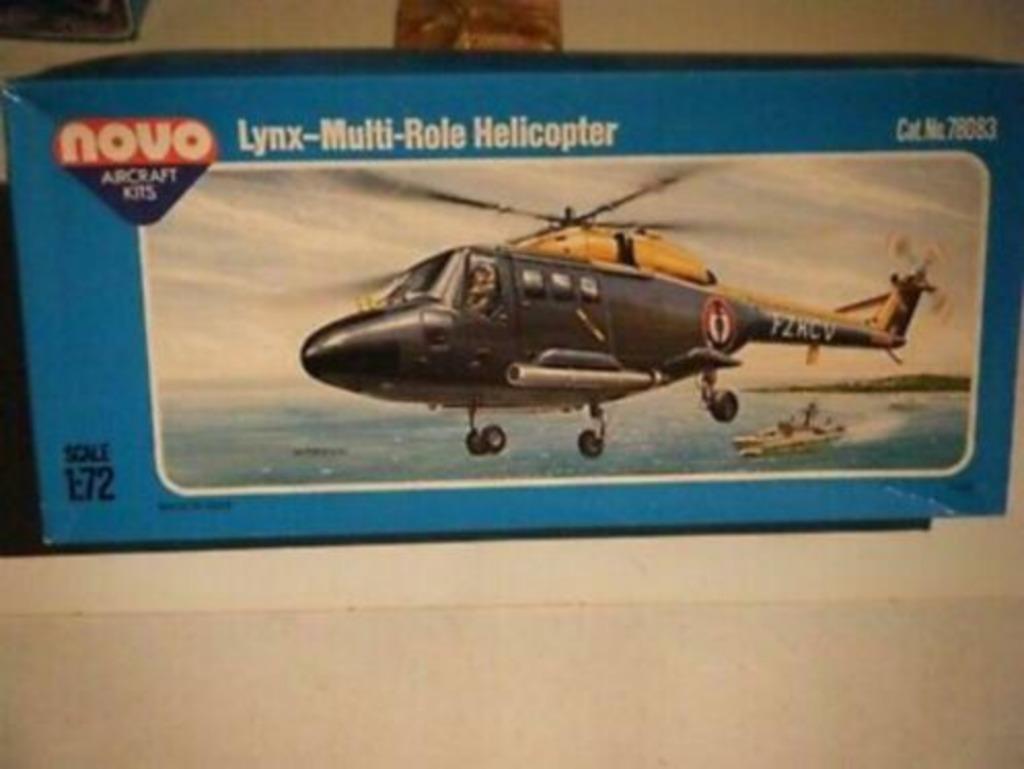 NOVO 78083 lynx-multi-role helicopter échelle 1/72, Hobby en Vrije tijd, Overige merken, 1:72 tot 1:144, Helikopter, Nieuw