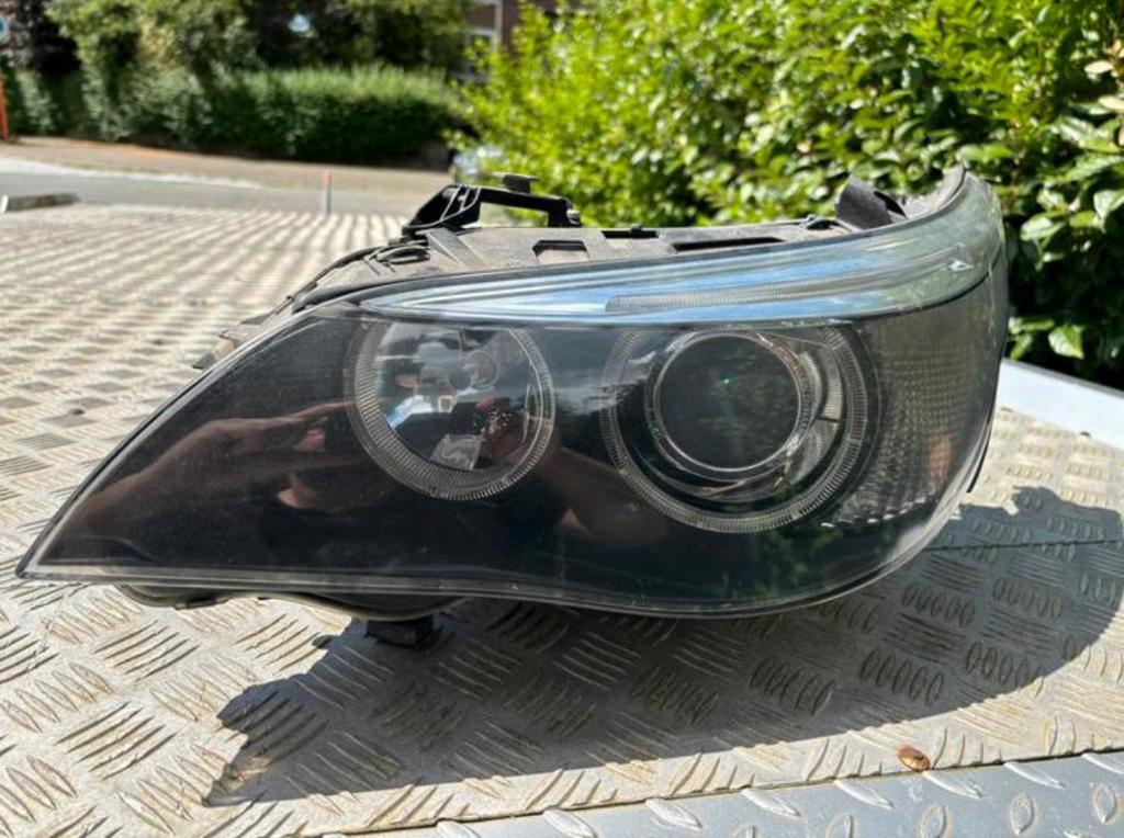 Phare gauche Bi Xénon Directionnel BMW série 5 chassis E60, Autos : Pièces & Accessoires, Enlèvement ou Envoi, Utilisé, BMW
