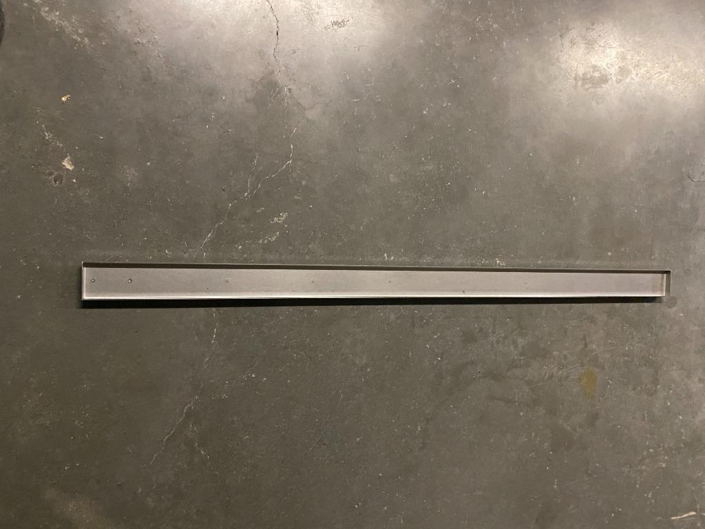 Geberit - Sierplaat om te betegelen voor douchegoot 1000mm, Ophalen, Nieuw, Inox, Douche