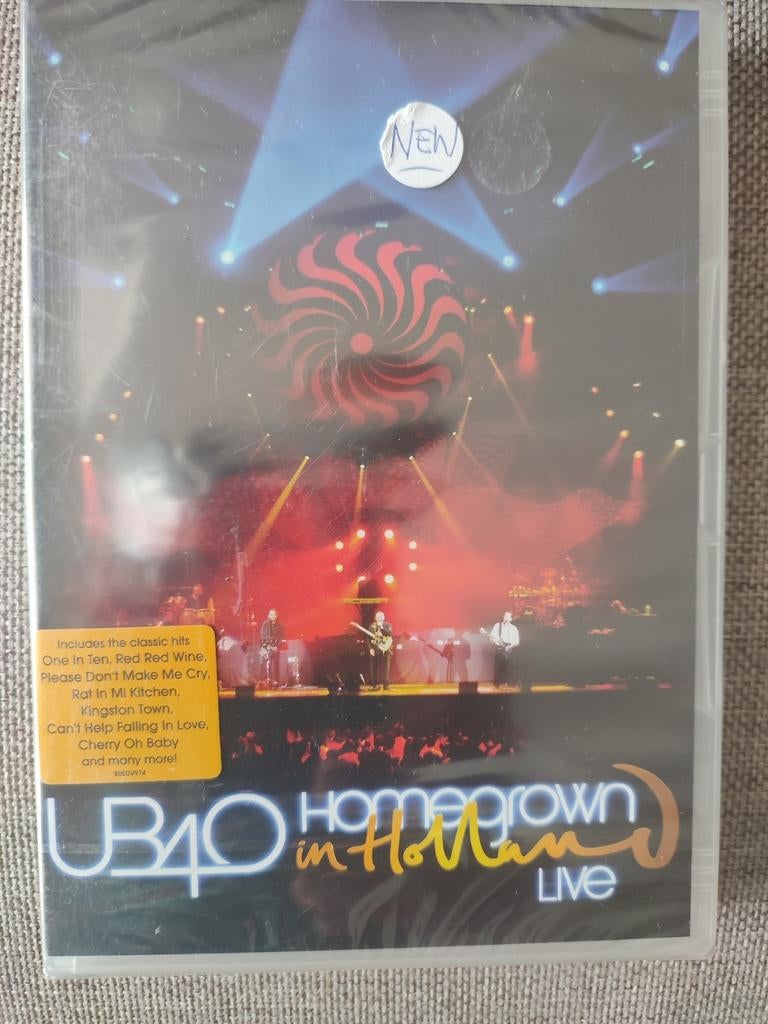 DVD : UB40 - HOMEGROWN IN HOLLAND, Ophalen of Verzenden, Nieuw in verpakking