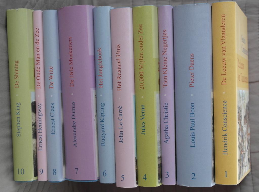 Bibliotheek Het Laatste Nieuws - 1ste reeks, Ophalen of Verzenden, Zo goed als nieuw, België