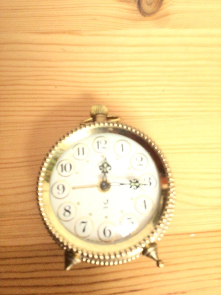 Super Petit reveil de luxe jaz 7 rubis, Enlèvement