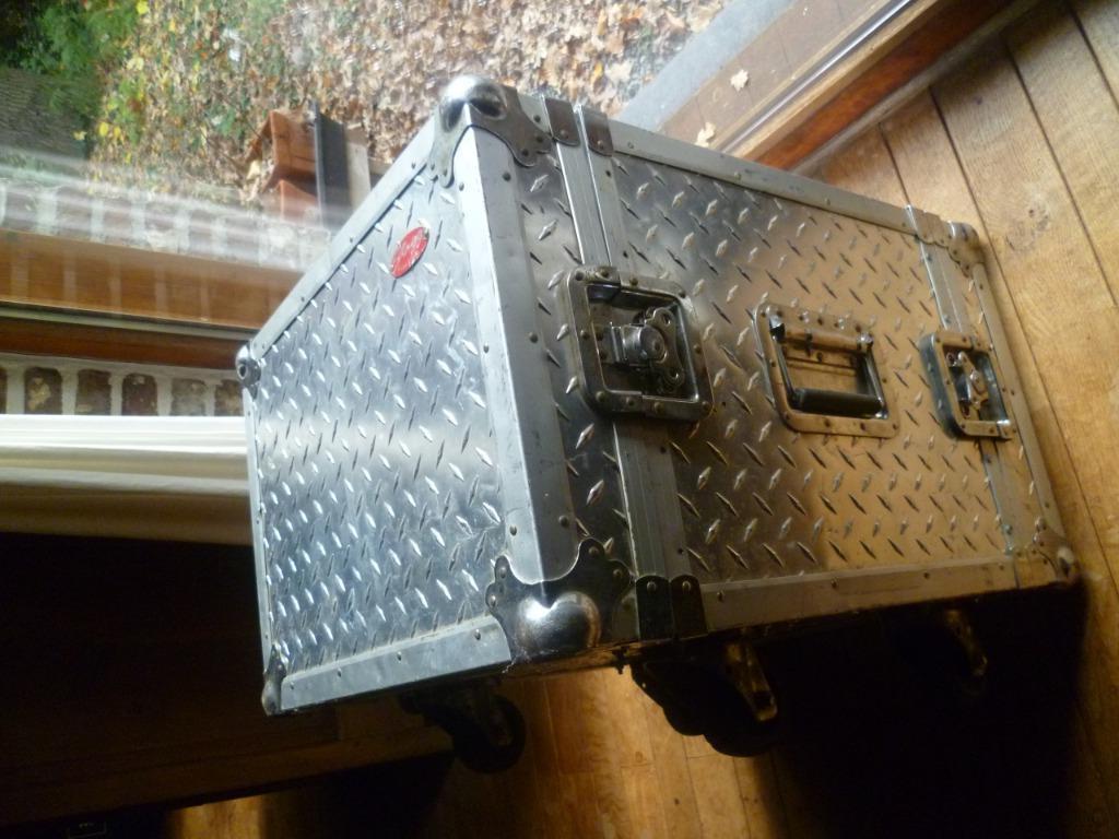 flightcase in traanplaat motief, Enlèvement, Utilisé, Flight case