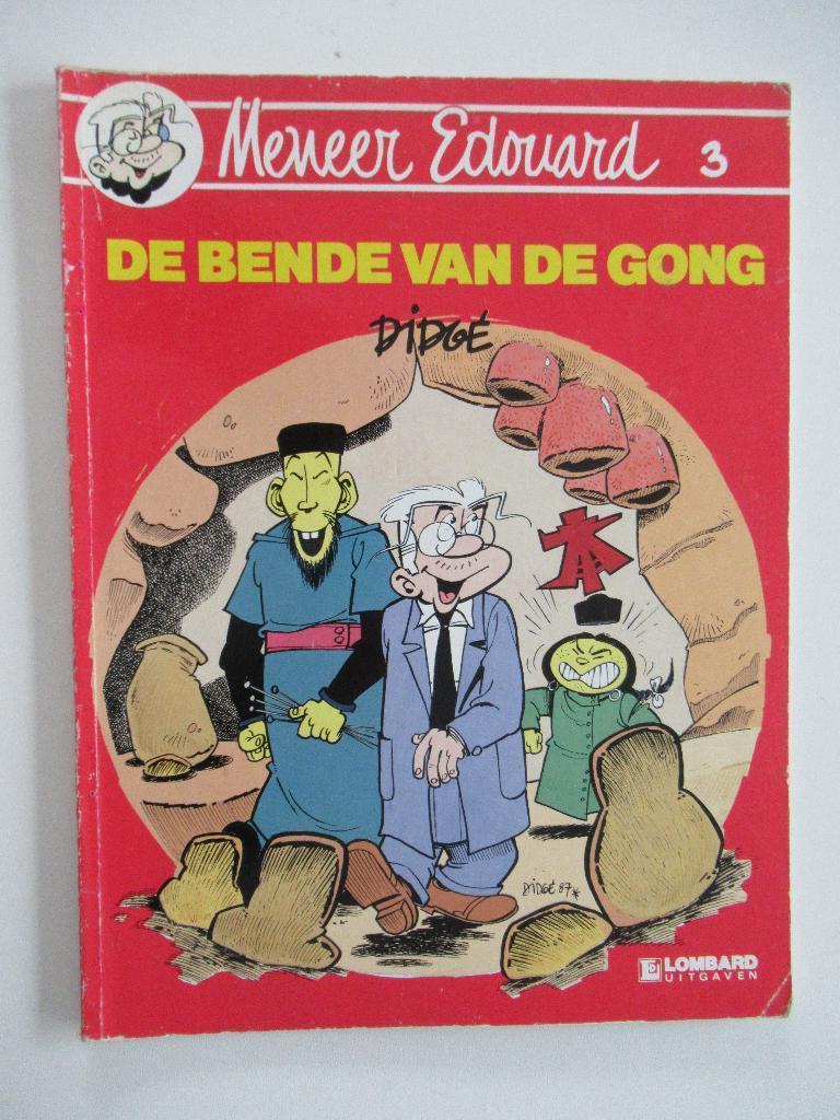 meneer edouard...nr.3..de bende van de gong........1st, Ophalen of Verzenden, Gelezen