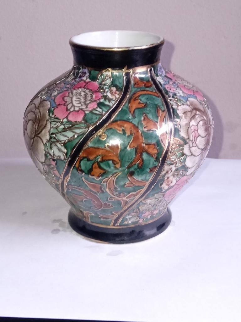 Kleine cloisonne-vaas, Ophalen of Verzenden