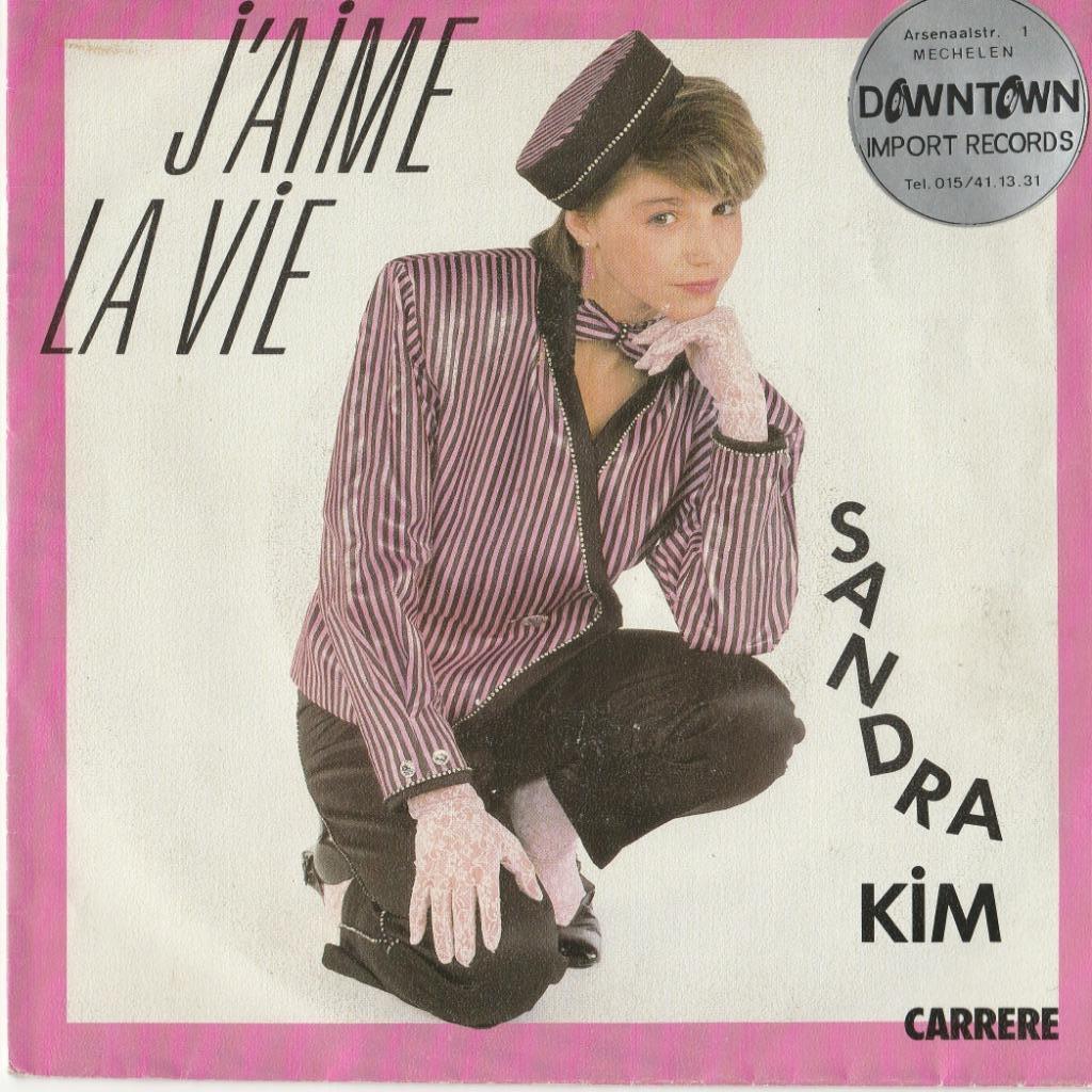 Single en vinyle 45T (7") de Sandra Kim., CD & DVD, Enlèvement ou Envoi, Comme neuf, Autres formats