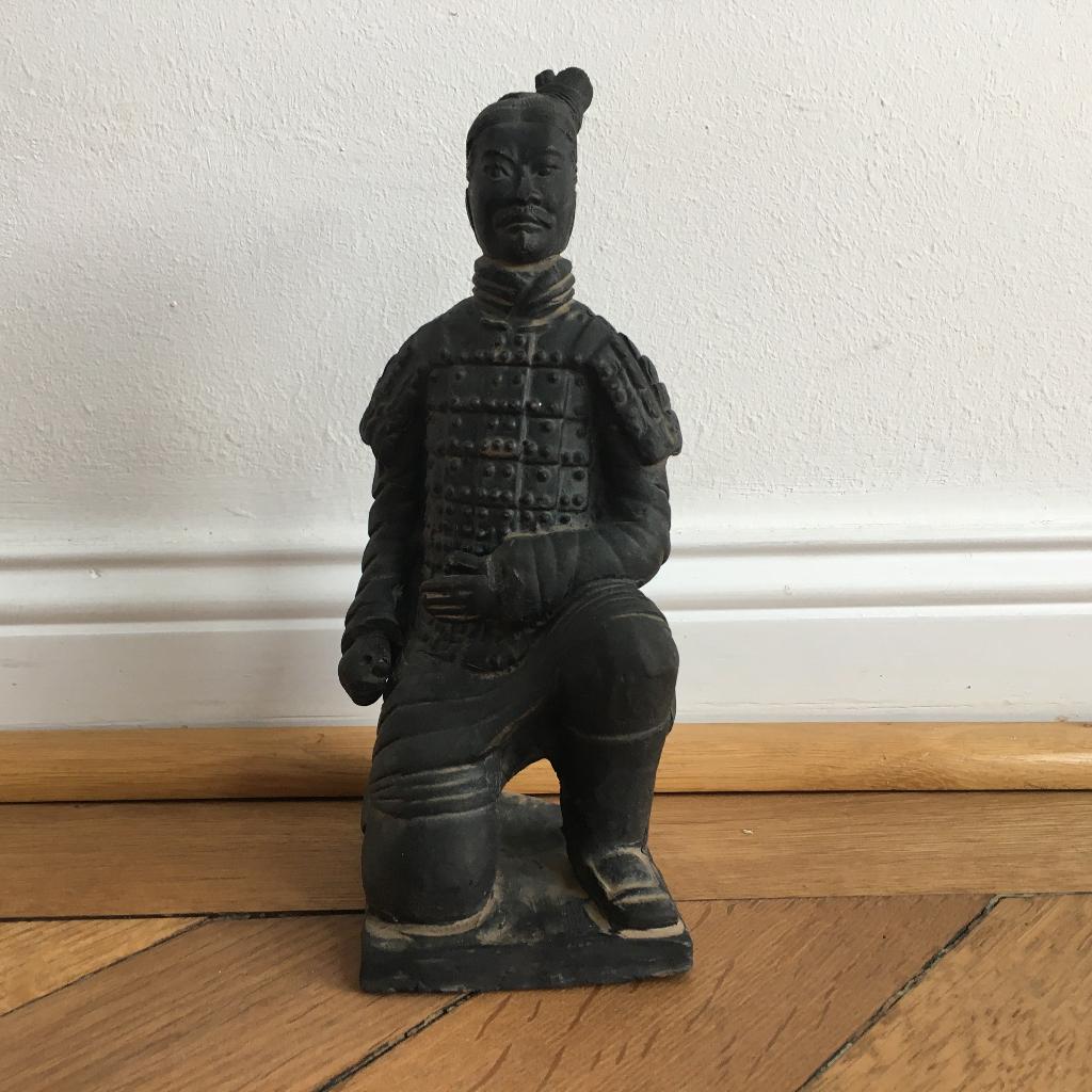 Originele Chinese krijger * Decoratie, Ophalen of Verzenden, Zo goed als nieuw