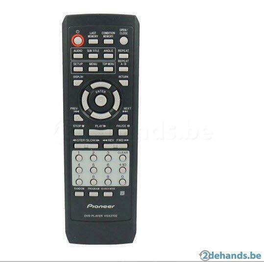 Pioneer VXX2702 afstandsbediening., Audio, Tv en Foto, DVD spelers, Ophalen of Verzenden, Gebruikt