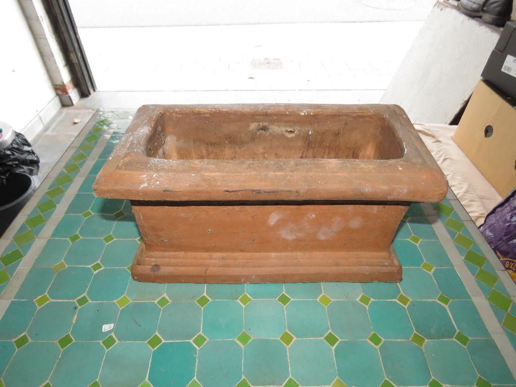 Terracotta bloembak, Tuin en Terras, Ophalen of Verzenden