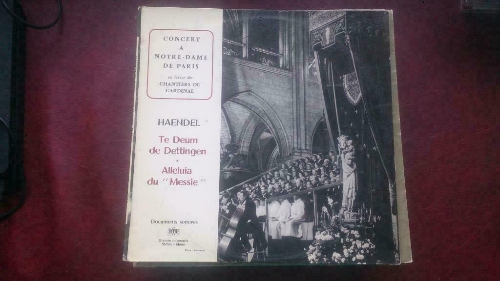 Haendel - concert a notre dame de paris, Cd's en Dvd's, Vinyl | Klassiek, Ophalen of Verzenden