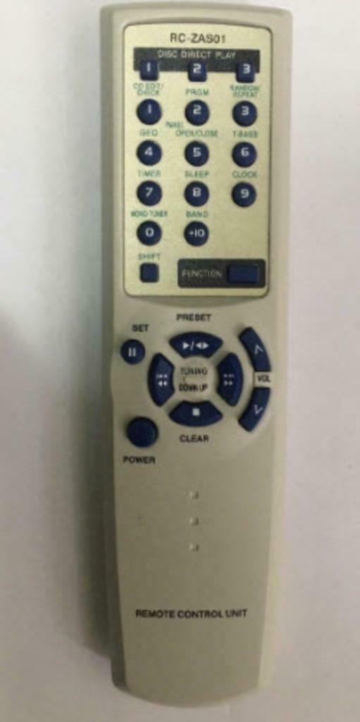 Afstandsbediening Aiwa rc-zas01, Ophalen of Verzenden, Zo goed als nieuw, Overige merken, Draagbaar
