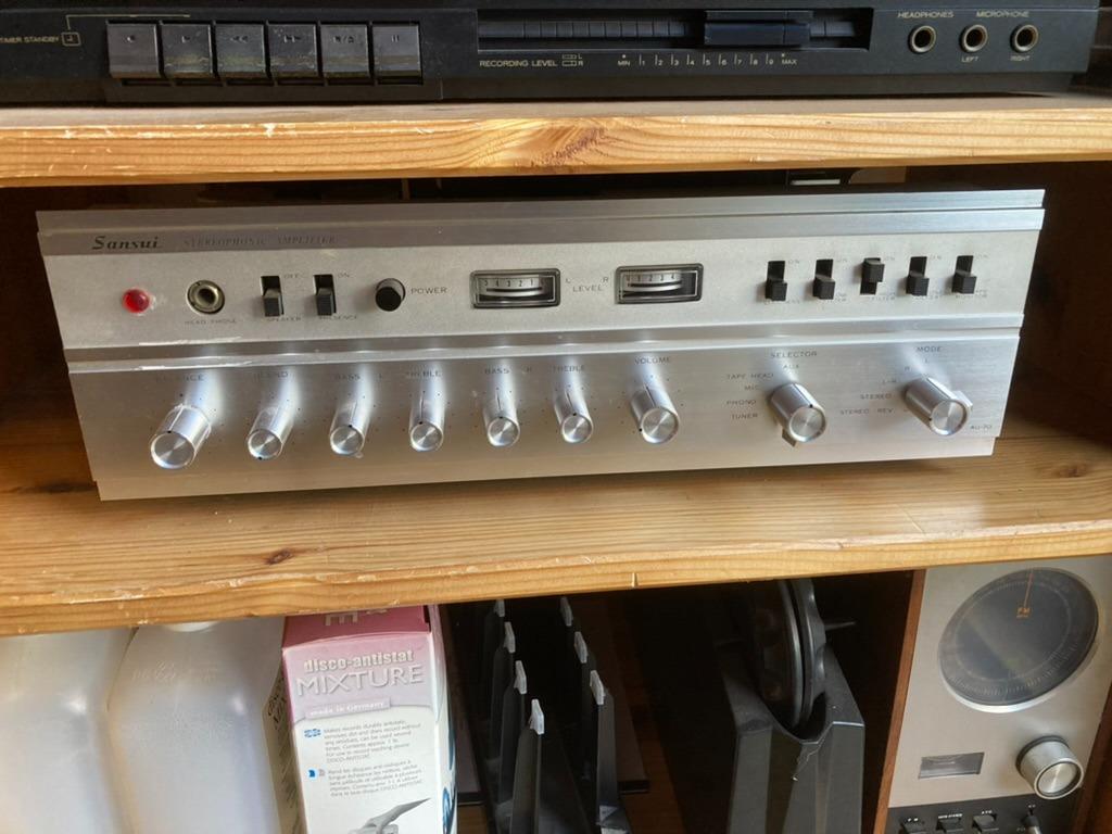 Sansui AU-70, TV, Hi-fi & Vidéo, Amplificateur à lampes, Amplificateur, Enlèvement