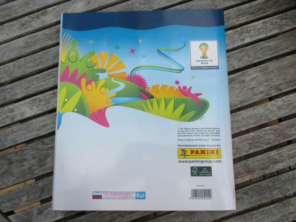 PANINI WK 2014 album Rusland, Verzamelen, Ophalen of Verzenden, Zo goed als nieuw, Boek of Tijdschrift