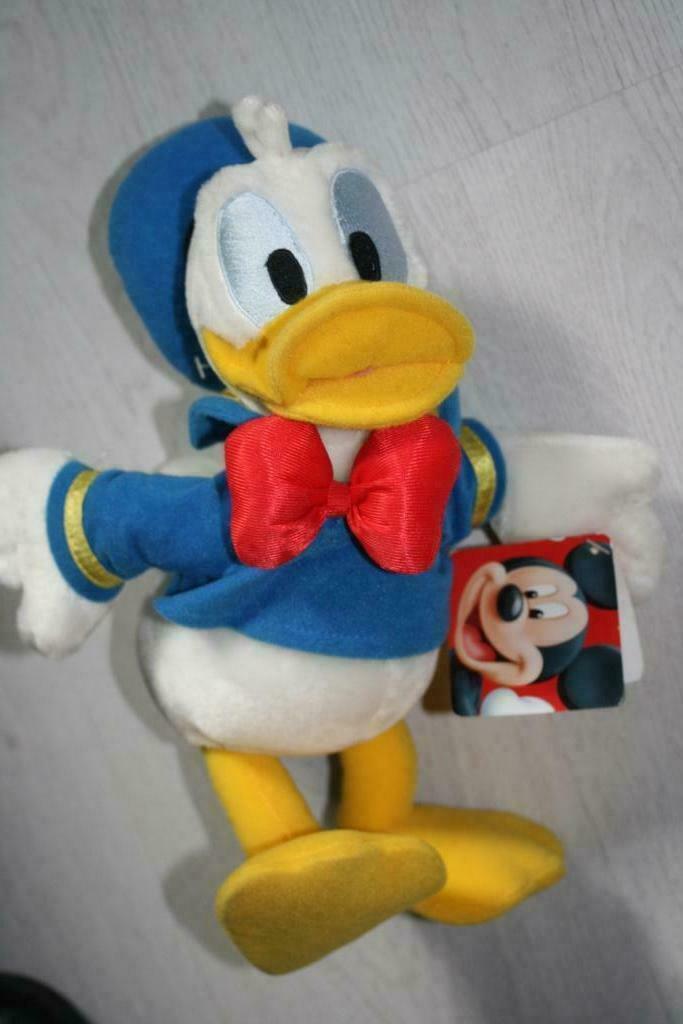 Donald Duck knuffel, nieuw met etiket, Ophalen of Verzenden, Nieuw, Eend
