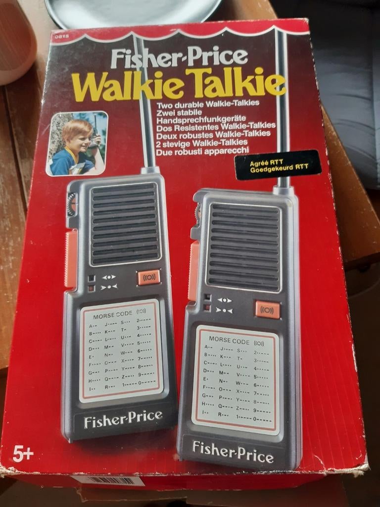 Walkie Talkie van fisherprice, Enlèvement, Comme neuf