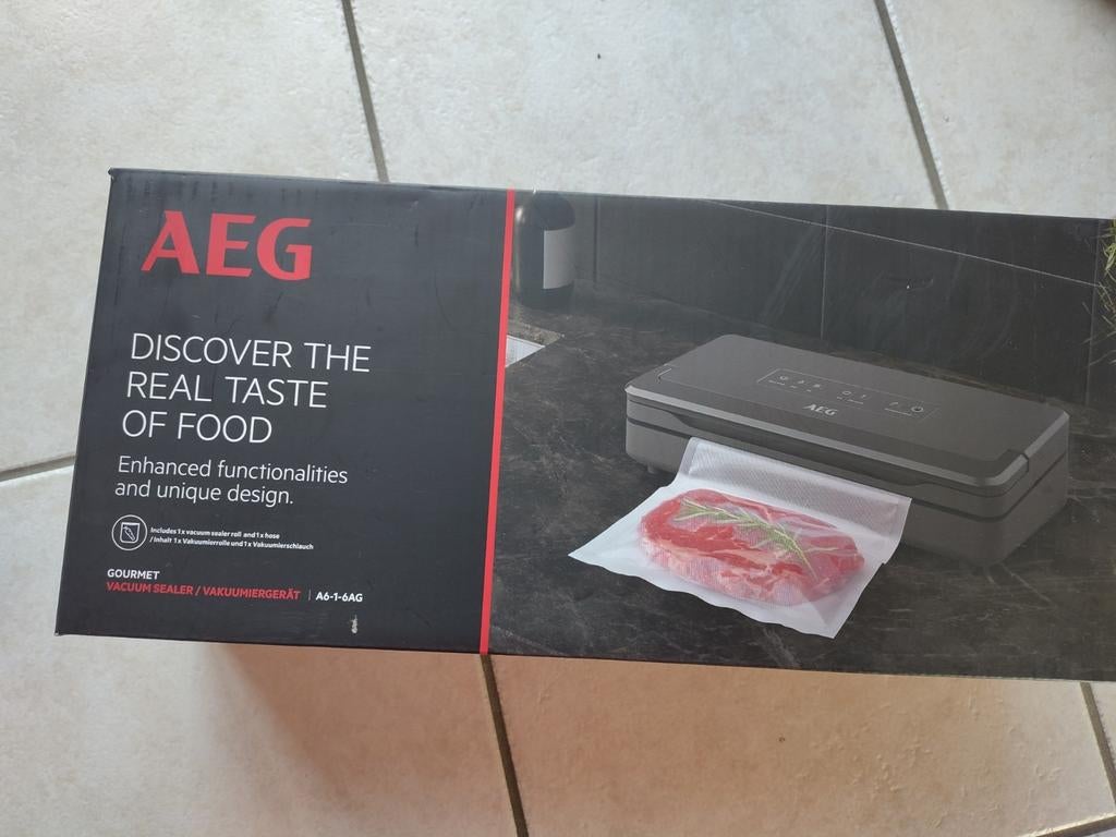 Vacuüm machine aeg nieuw, Ophalen, Zo goed als nieuw