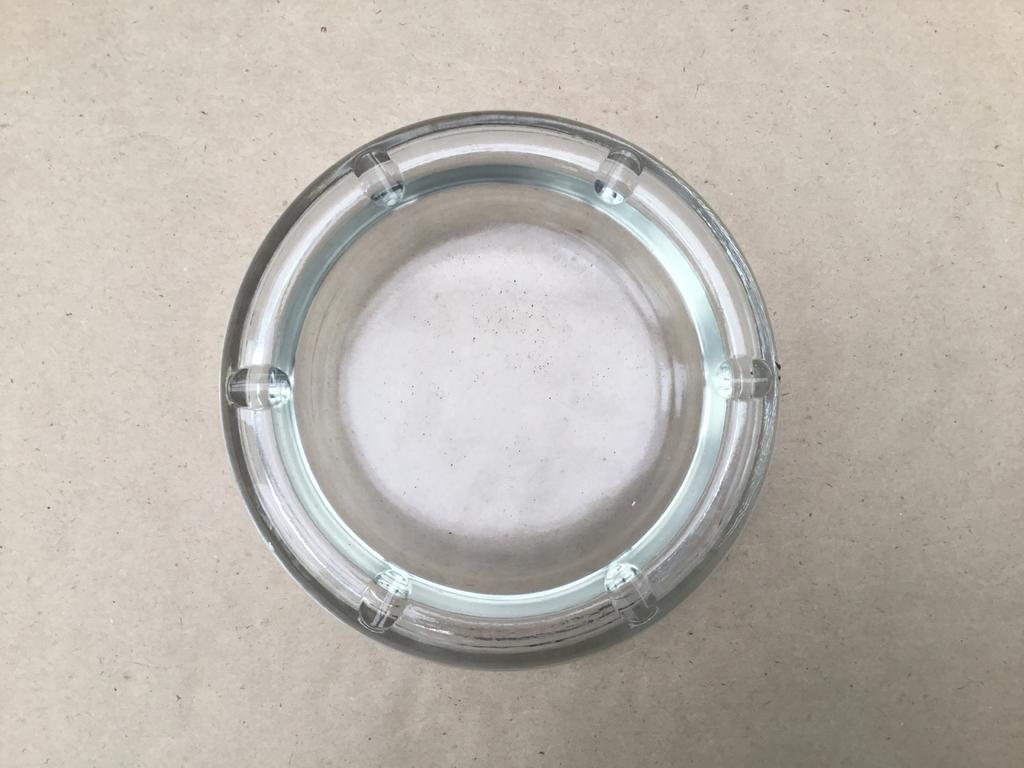 Cendrier vintage en verre des années 70, Enlèvement ou Envoi, Comme neuf