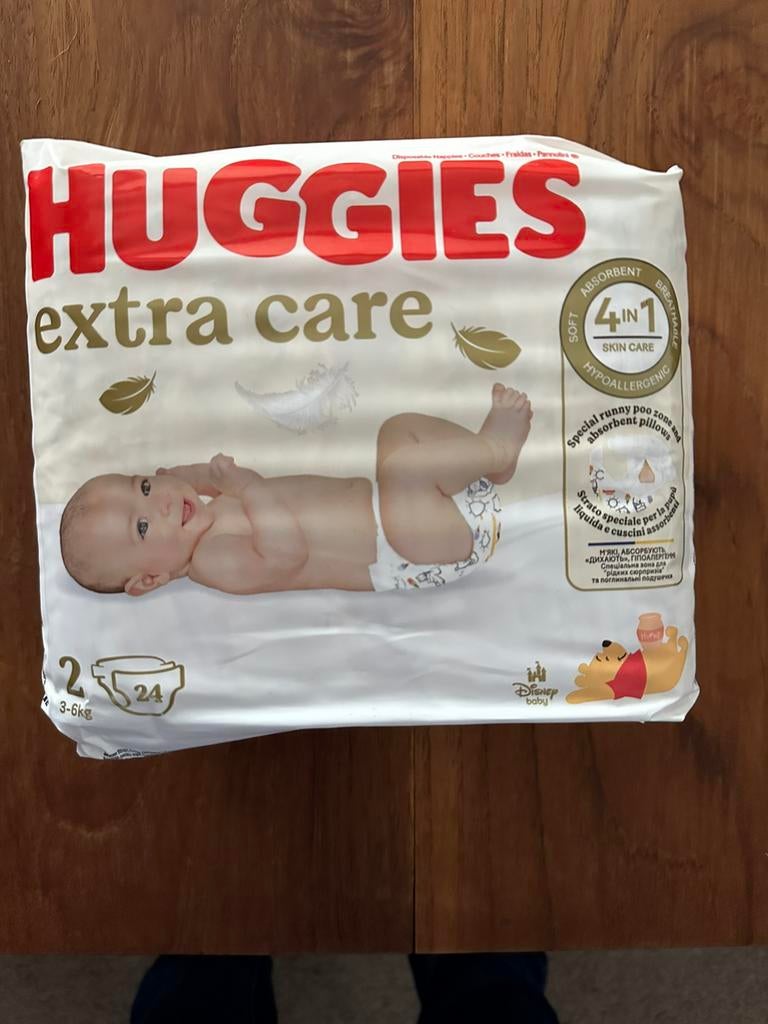 Huggies pampers maat 2, Enlèvement, Neuf