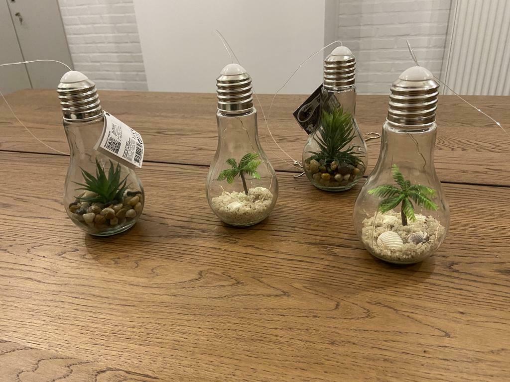 Decoratie led lampjes met palmboom, Ophalen of Verzenden