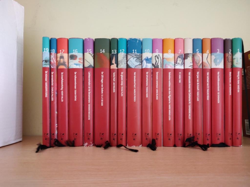 boeken van liefde en lust de morgen bibliotheek volledig, Boeken, Ophalen, Zo goed als nieuw