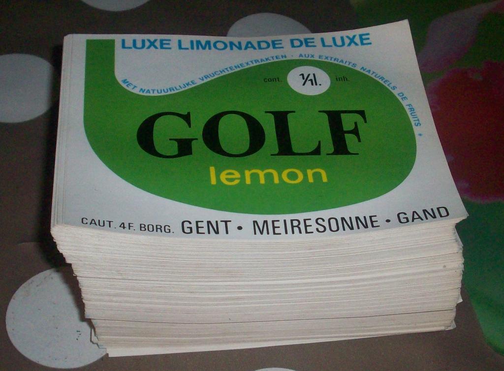 Meiresonne  100 nieuwe golf etiketten, Enlèvement ou Envoi, Neuf