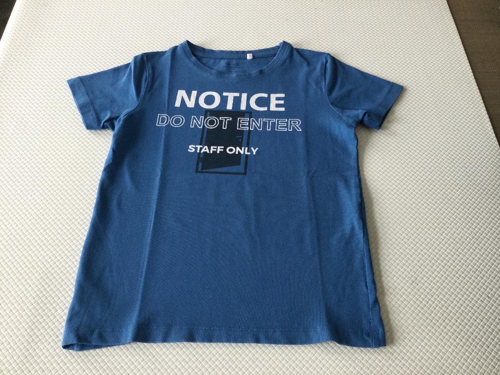 T-shirt Name it maat 122 - 128, Garçon, Enlèvement ou Envoi, Chemise ou À manches longues, Name it