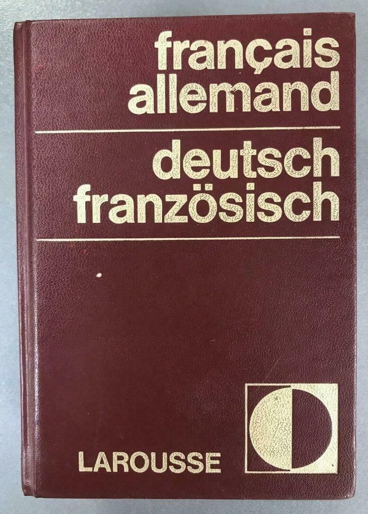 Dictionnaire Français-Allemand / Deutsch-Französisch ----, Livres, Enlèvement ou Envoi, Utilisé, Larousse, Allemand