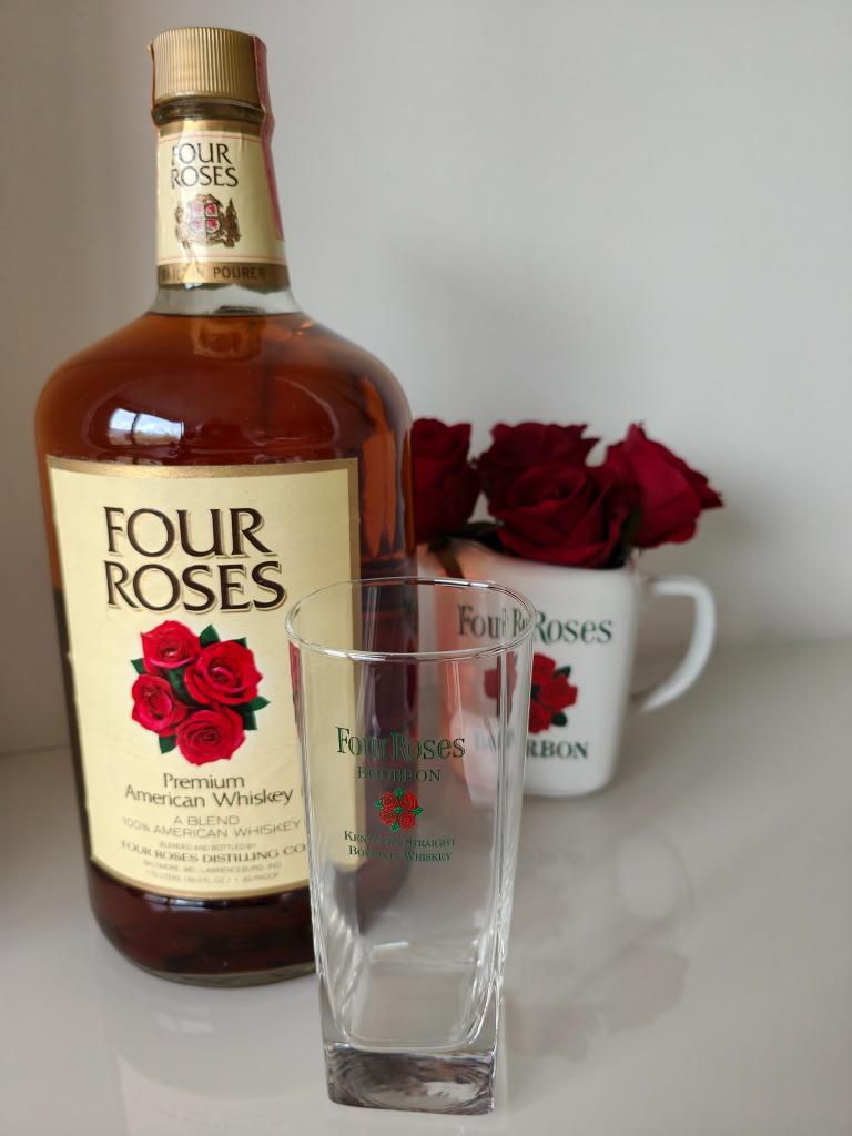 Four Roses 1,75 L fles, jaren 1990, uniek, Limited Edition, Overige gebieden, Overige typen, Nieuw, Ophalen of Verzenden