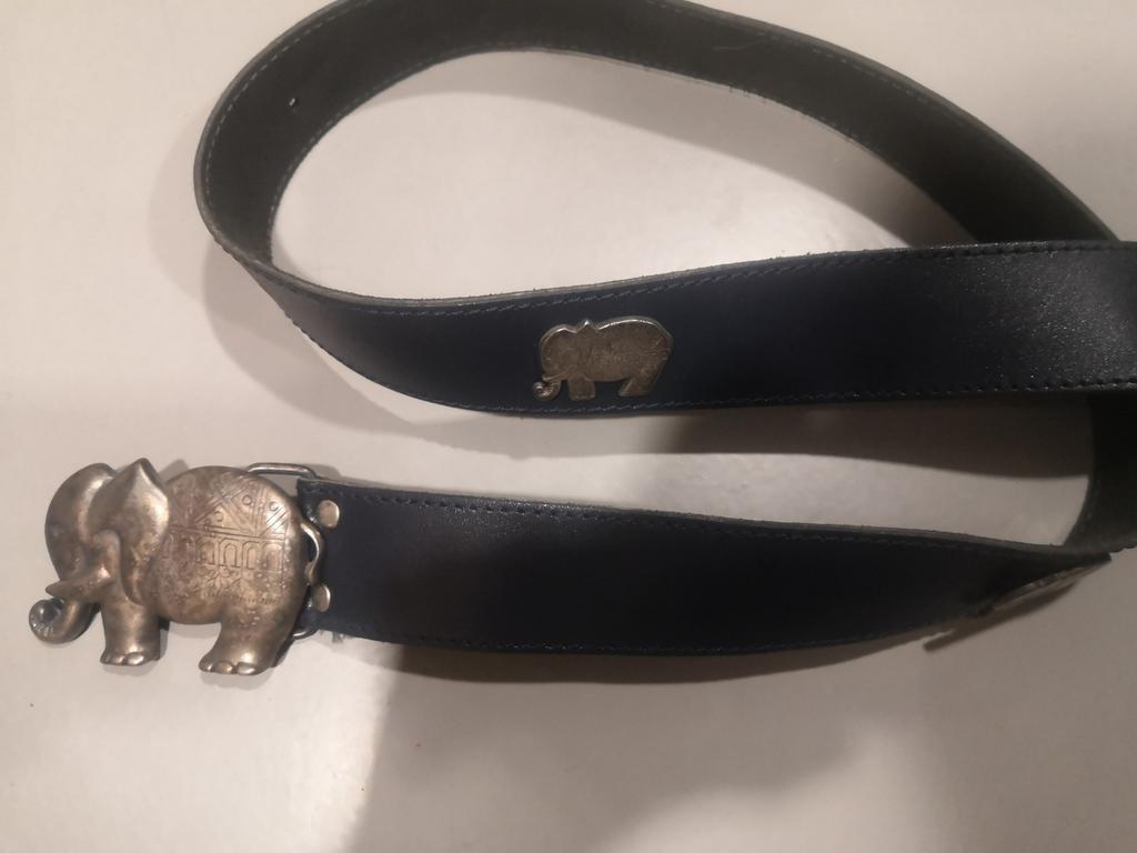 Ceinture avec 3 éléphants, Collections, Enlèvement, Comme neuf