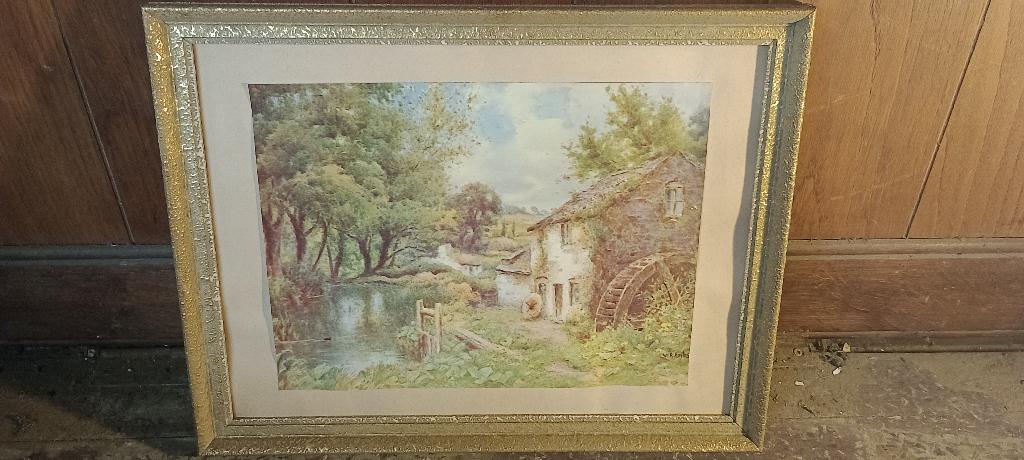 Prentreproductie gesigneerd Walter Robert HOYLES, nr. 354, Antiek en Kunst, Kunst | Schilderijen | Klassiek, Ophalen of Verzenden