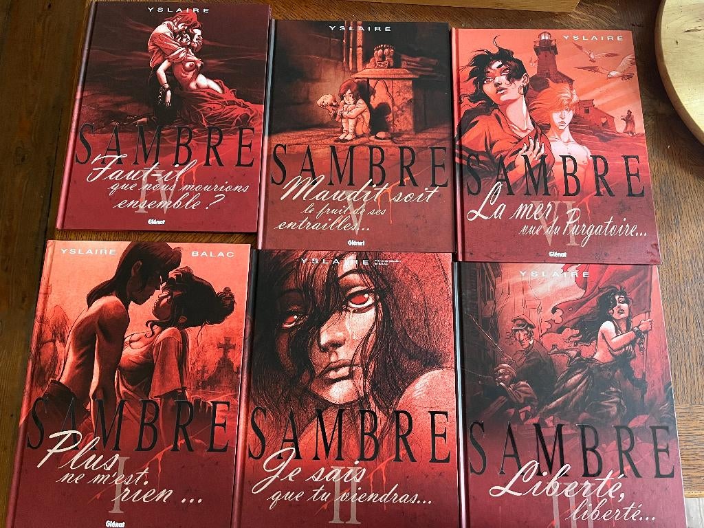 BD SAMBRE Yslaire tome 1à 6, Neuf, Yslaire, Série complète ou Série, Enlèvement