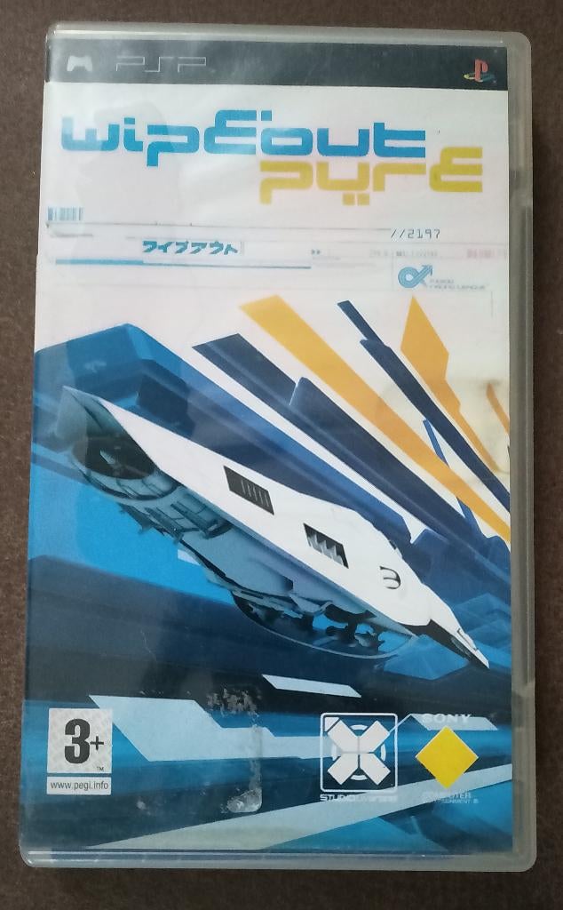 Jeu PSP Wipeout Pure, Consoles de jeu & Jeux vidéo, Enlèvement ou Envoi, 1 joueur, Comme neuf, Course et Pilotage