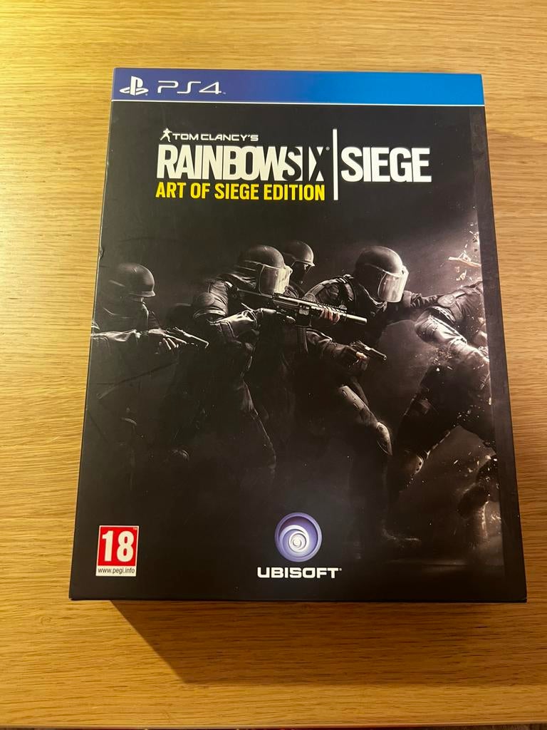 Tom Clancy's Rainbow Six : Siège - Edition Collector l'Art d, Consoles de jeu & Jeux vidéo, Jeux | Sony PlayStation 4, Enlèvement