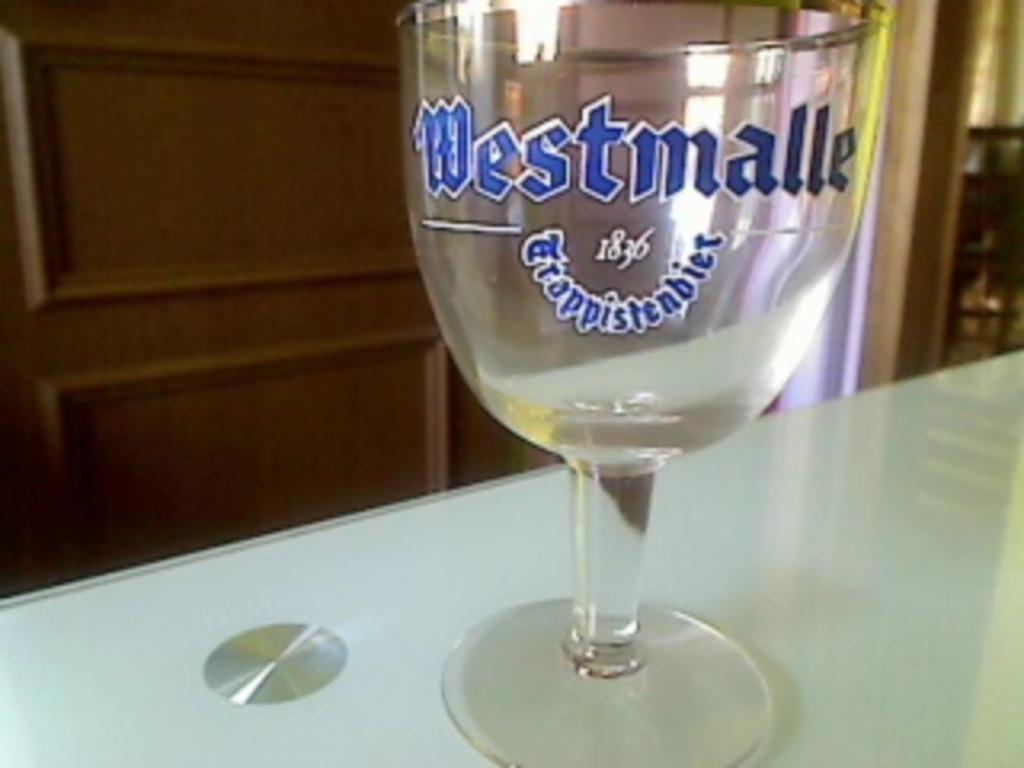 Ancien verre Westmalle, Enlèvement ou Envoi, Neuf, Verre à bière