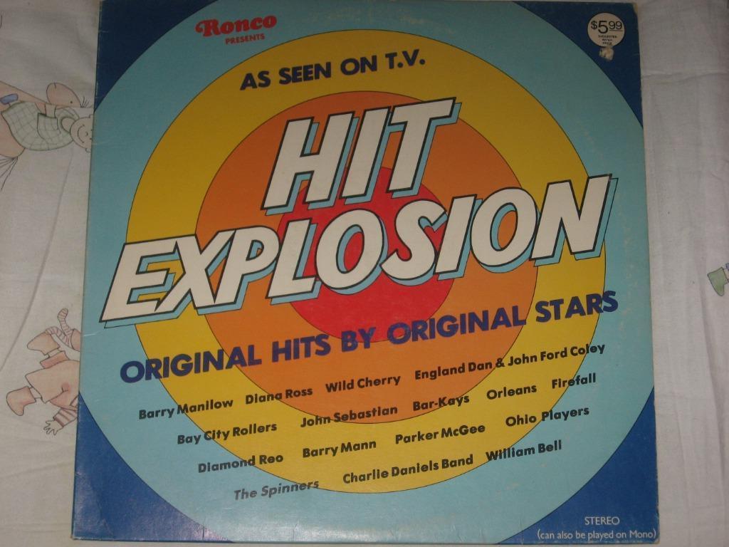 Disque vinyl 33 tours hit explosion, Ophalen of Verzenden, Zo goed als nieuw