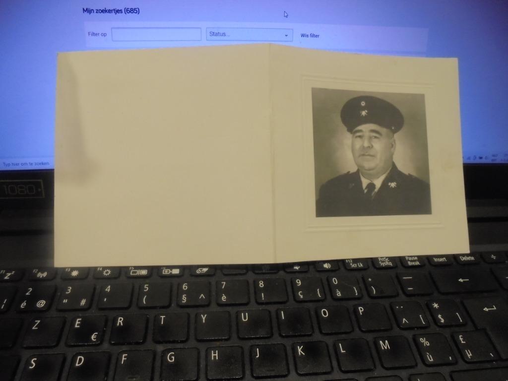 dp Georges Verbeke, Verzamelen, Bidprentjes en Rouwkaarten, Ophalen of Verzenden, Bidprentje